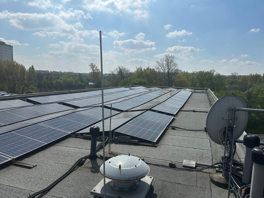 Installierte Photovoltaikanlage – Referenzprojekt Galitsch Energie